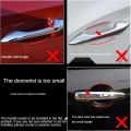 8pcs For MG HS ZS Car Door Handle Invisible Protector Universal Auto Door Bowl Protective Stickers. 