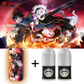 BlueWow New Garena Custom Game【Black Clover:M】Pro+ Finger Gloves Suitable for PUBG Free Fire Mobile Touch Screen Game Double layer splicing Series 86-pin Sweat-proof Thumb Gloves. 