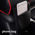 【D】 Car Foam Armrest Cushion Center Console Armrest Pillow Phone Holder Storage Bag, Car Armrest Box Mat Pad. 