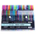 ZUIXUA 48 Gel Pens set, Color gel pens Glitter Metallic pens  gift For Coloring, Kids, Sketching, Painting, Drawing. 