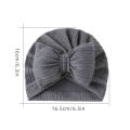 Sweet Bowknot Baby Hat Turban Soft Newborn Baby Girls Indian Cap Solid Color Infant Boys Cap Beanies Headwrap. 