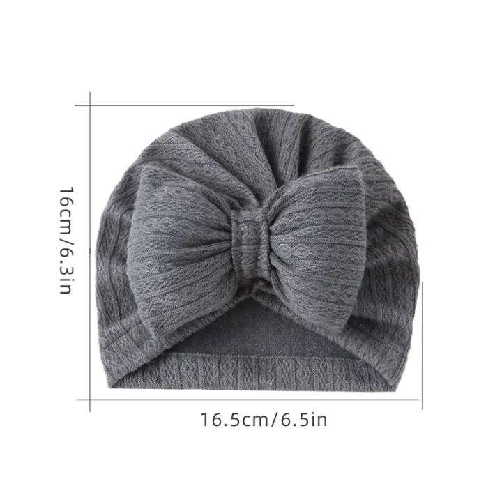 Sweet%20Bowknot%20Baby%20Hat%20Turban%20Soft%20Newborn%20Baby%20Girls%20Indian%20Cap%20Solid%20Color%20Infant%20Boys%20Cap%20Beanies%20Headwrap%20-%20Image%202