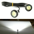 2x White DC 12V 5W Eagle Eye LED Daytime Running DRL Backup Light Car Auto Lamp. 