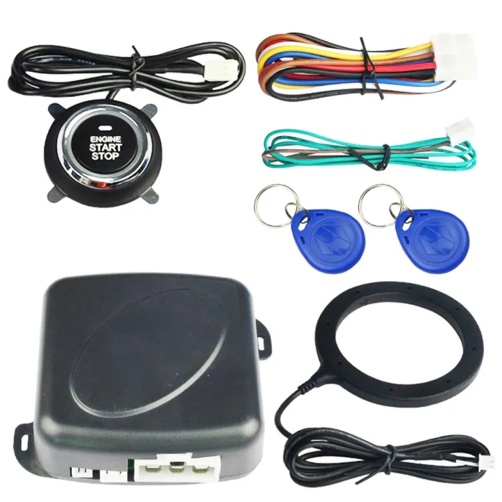 %E3%80%900524jingbaoxitongheanquan2604%E3%80%91%2012V%20Alarm%20System%20Start%20Stop%20Button%20Lock%20Ignition%20Immobilizer%20with%20Remote%20Keyless%20Go%20Entry%20-%20Image%204