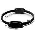 Pilates Ring Magic Circle Body Sport Exercise Fitness Strength Yoga Tool-Black. 