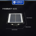 UZBOO Solar Outdoor Lighting Wall Shadow Light Solar Outdoor Waterproof Lamp Up And Down Dual Color Luminescent High Brightness Wall Spotlights Door Signs And Wall Lights. 
