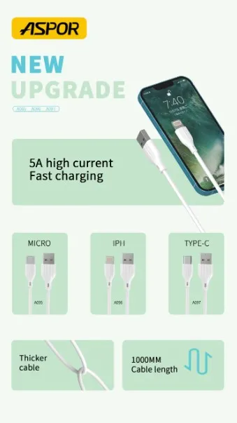 Aspor%203A%20A095%20/%20A096%20Fast%20Charger%20USB%20to%20Lightning%20Mobile%20Phone%20Cable%20For%20iphone%20-%20Image%208