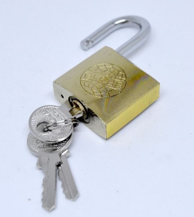 2Pcs%20Globe%2025mm%20Genuine%20High%20Quality%20Top%20Security%20Brass%20Padlock%20Short%20Shackle%20Padlocks%20Security%20Lock%20Heavy%20Duty%20-%20Image%204