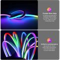 Tuya Smart LED Neon Strip RGBIC 12V Dreamcolor IP67 Waterproof Flexible Tape Chasing Effect for Home Garden Decoration Lighting. 