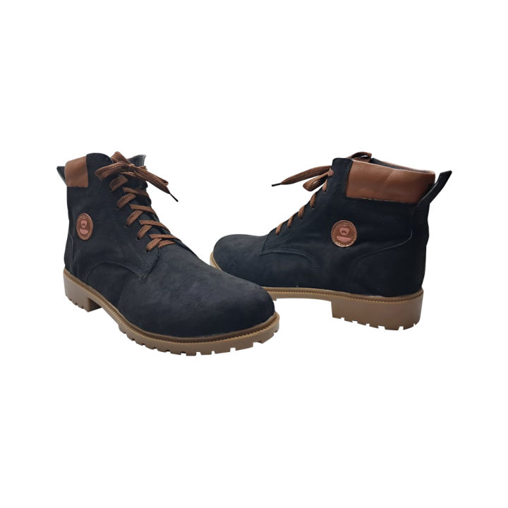 Men's High Quality Ankle Boots - Black