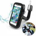 Weather Resistant Bike Mount For All smart Phone Stand 360 Waterproof Phone Holder 360 Rotation Adjustable Navigation Bracket Motorcycle Phone Holder Universal Bicycle Handlebar Phone Mount. 
