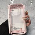 Luxury Candy Color Frame Clear Back Phone Case For iPhone 16 15 14 13 12 Pro Max 11 16PLUS 16PRO Acrylic Shockproof Bumper Cover. 