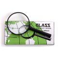 Magnifying Glass Large Size Diameter 60mm Handheld Magnifier Glass Zoom Magnification. 