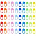 100-1000pcs Mix Color Plastic Resin Small Clip Locking Stitch Markers Crochet Latch Knitting Tools Needle Clip Hook Sewing Tool. 