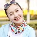 Summer Sun Protection Scarf and Hat Dual-Use Outdoor Leisure Thin Magic Headband Sports Riding Sleeve Cap Women. 