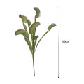 1 Branch Artificial Plant Non-fading Not Withered Decorative Plastic Artificial Flytrap Grass Plant Home Party Desktop Decoration for Balcony. 