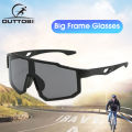 Outtobe Cycling Glasses Riding Cycling Sunglasses Sports Cycling Glasses Goggles Bicycle Mountain Bike Glasses Men's Women Cycling Eyewear Men's and women's rimless Sunglasses. 