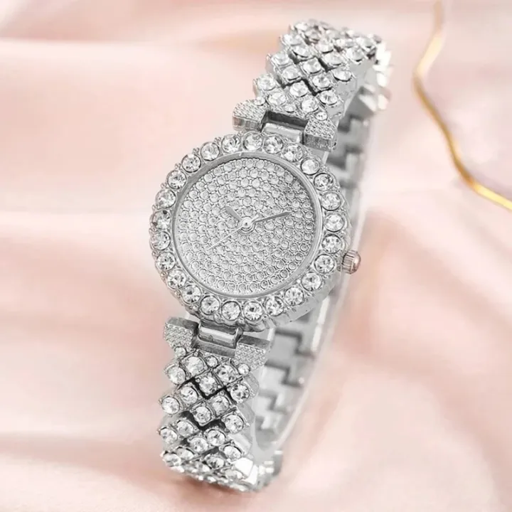 2PCS%20Luxury%20Women%20Rose%20Gold%20Watch%20Fashion%20Ladies%20Quartz%20Diamond%20Wristwatch%20Elegant%20Female%20Bracelet%20Watches%20Set%20Reloj%20Mujer%20-%20Image%205