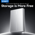 New style Eaget Portable External Hard Drive 3TB 5TB HDD 3.5 inch 5Gbps External Hard Disk Memory Compatible for PC Mac Desktop MacBook. 