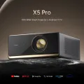 Wanbo X5 Pro Projector Full HD 1080P Proyector Support 4K 1100 ANSI Android 11.0 Home Google Widevine L1 And Assistant. 