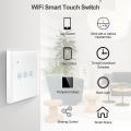 Tuya WiFi Smart Switch 1/2/3/4 Gang - Touch Control, App Integration, Alexa & Google Home Compatible. 