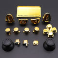 For PS4 Pro JDS 055 050 JDM-055 Mod Kit DIY Repair Chrome Cover Game Controller Full Housing Case Buttons Replacement Set. 