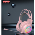 Wenefang 【New design】Gaming Headsets Gamer Headphone 7.1 Surround Sound Stereo Wired Earphones Usb Mic Colourful Light For Ps4 Pc Lap Game Headset. 