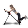 Foldable Core Abdominal Trainer, AB Workout Machine Exercise Equipment  Ab Cruncher Strength Training Equipment for Home Gym Fitness    WAIST ABDOMEN MACHINE MUSCLE FITNESS. 