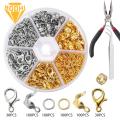 Diy Jewelry Set Complete Diy Bracelet Making Kit with Tools 463-piece Set for Crafts Jewelry Making Lobster Clasps Split Rings Bead Tips Pliers Tweezers Ideal for Jewelry Making Kit. 