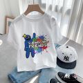 Rainbow Friends Funny Game Cartoon Kids T Shirt Baby Boys Girls Clothes Summer Children Cotton Short Sleeve T-Shirt. 