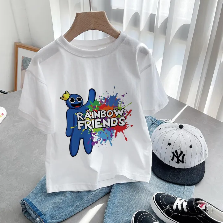 Rainbow%20Friends%20Funny%20Game%20Cartoon%20Kids%20T%20Shirt%20Baby%20Boys%20Girls%20Clothes%20Summer%20Children%20Cotton%20Short%20Sleeve%20T-Shirt%20-%20Image%204