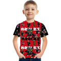 Robloxing Game kid T shirt Boys Game Sports T-shirt Child Cartoon Short sleeve top 3D Printing Casual Street Harajuku Clothes. 