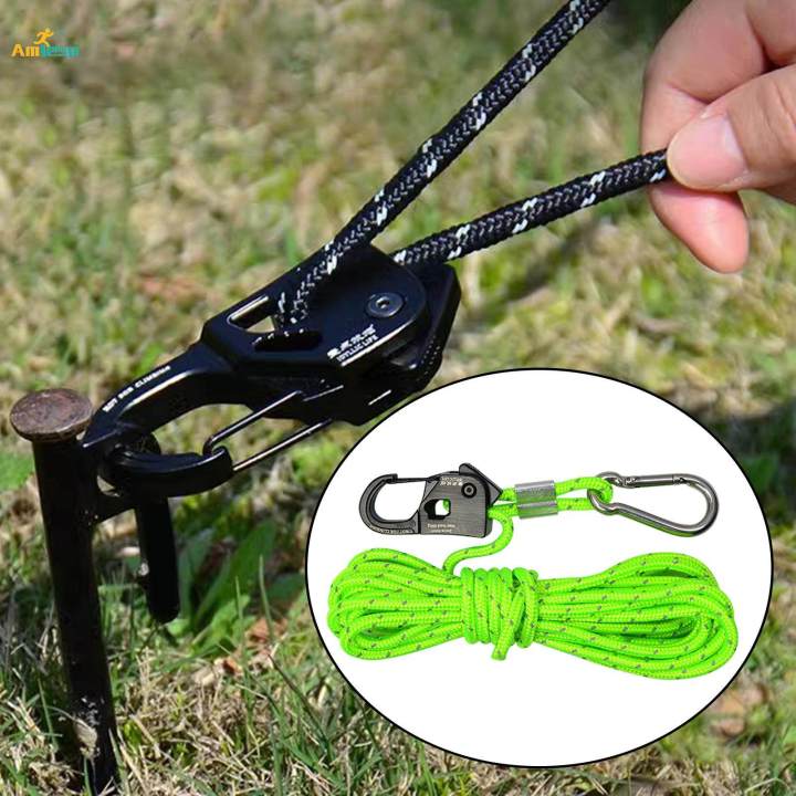 4mm%20Tent%20Guy%20Rope%20with%20Pulley%20with%20Self%20Locking%20Adjuster%20for%20Backpacking%20-%20Image%207