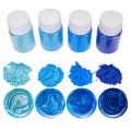 New 20 colors Resin Epoxy Dye Pigment Powder Mica Mineral Powder DIY Handmade Tool 4pcs/Set. 