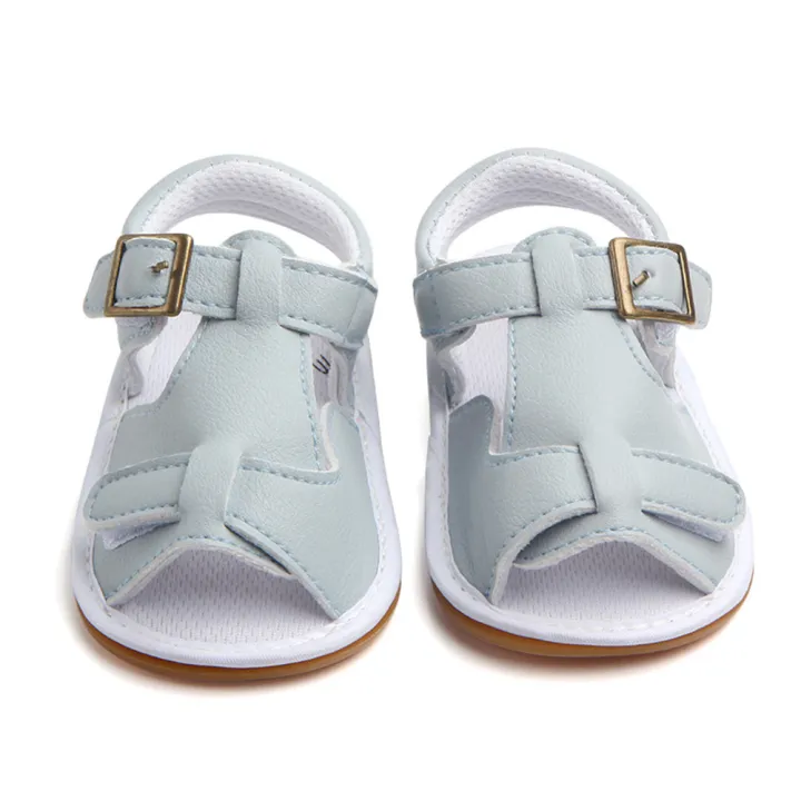 Kidlove%201%20Pair%20Of%20Baby%20Boys%20Artificial%20Pu%20Sandals%20%20Shoes%20Rubber%20Non-slip%20Soft%20Sole%20Adjustable%20Buckle%20Toddler%20Shoes%20Casual%20Walking%20Shoes%20color%20-%20Image%203