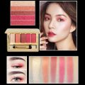 Set Plate Eyeshadow ColorsShimmer Eyeshadow Makeup Brush 5. 