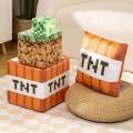 Game MineCraftion T Figure Stuffed Plush Toy MineaCraftion Cartoon Square Pillow Doll Steve Alex Model For Gifts. 