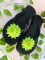 Slippers for Girls Kids - Flower Designs new design rubber slippers for baby girls Size 1,2,3. 