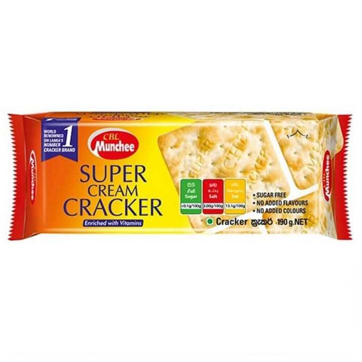 Munchee Super Cream Cracker 190g