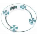 Personal Body Weight Scale Digital Electronic Tempered Glass - Transparent. 