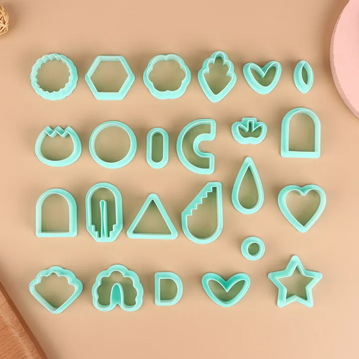 24Pcs/Set%20Polymer%20Earring%20Cutters%20Plastic%20Clay%20Cutter%20Jewelry%20Mold%20Accessories%20Huiye%20-%20Image%202
