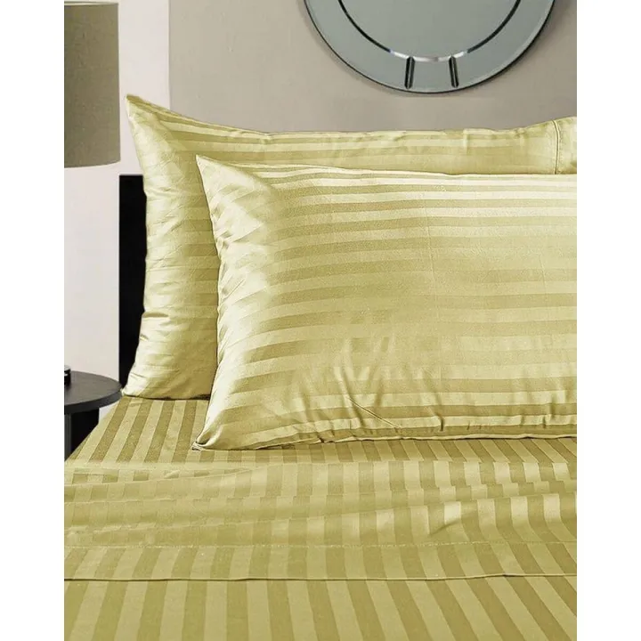 Bed Sheet (Colour) & 2 Pillow Cases - Luxury Range