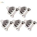 5 Pairs Skirt Hooks Sewing Hook, Sewing Clothing Fixing Tools, Metal Fasteners Press Studs for Skirt Dress Sewing and Crafting. 
