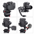 DSLR Camera L Bracket Vertical Horizontal Switching Tripod. 