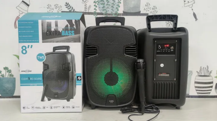 GTS-1248%208inch%20rechargeable%20stereo%20wireless%20portable%20speaker%20with%20free%20wired%20mic%20-%20Image%203