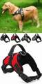 Heavy Duty Dog Pet Harness Collar Adjustable and Soft Chest Belt. 