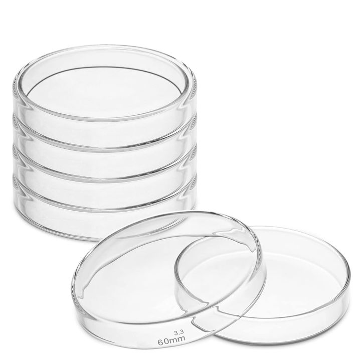 90MM GLASS PETRI DISH WITH GLASS LID