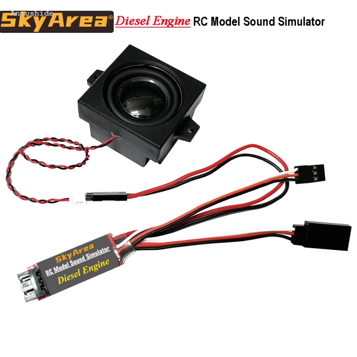 Anrushide RC Diesel Engine Sound Module Simulation 2W Speaker for ...
