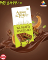 Kunafa & Pistachio Milk Chocolate – 200g Arabian Treatz. 