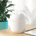 220ml Portable Mist Humidifier Intelligent Power-off 2 Gear No Radiation Nano-atomization Mild Lamp Air Diffuser for Bedroom. 